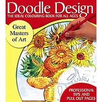 Doodle Design - The Ideal Colouring Book for all Ages - Great Masters of Art (85C)