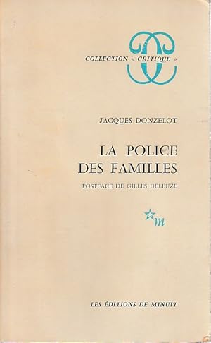 Bild des Verkufers fr La police des familles, zum Verkauf von L'Odeur du Book