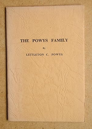 Seller image for The Powys Family. for sale by N. G. Lawrie Books