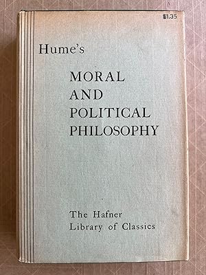 Seller image for Hume's moral and political philosophy for sale by BIBLIOPE by Calvello Books