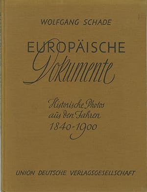 EUROPÄISCHE DOKUMENTE HISTORISCHE PHOTOS AUS DEN FAHREN, 1840-1900