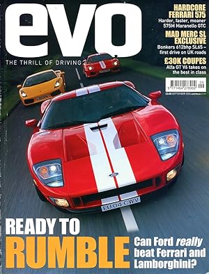 Bild des Verkufers fr EVO Magazine September 2004 : Number 71 zum Verkauf von Godley Books