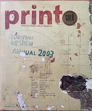 Immagine del venditore per Print: America's Graphic Design Magazine - May/June 2003 venduto da Reilly Books
