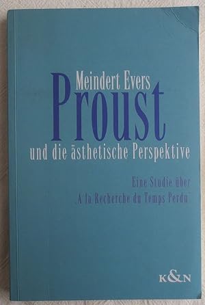 Bild des Verkufers fr Proust und die sthetische Perspektive : eine Studie ber "A la recherche du temps perdu" zum Verkauf von VersandAntiquariat Claus Sydow