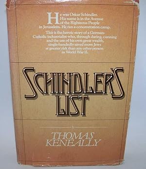 Imagen del vendedor de Schindler's List a la venta por Easy Chair Books