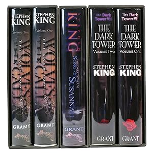 THE DARK TOWER V, VI, VII MATCHING SET SIGNED