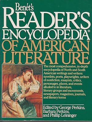 Bild des Verkufers fr Benet's Reader's Encyclopedia of American Literature zum Verkauf von Robinson Street Books, IOBA