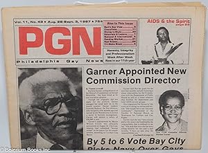 Seller image for PGN: Philadelphia Gay News; vol. 11, #43, Aug. 28 - Sept. 3, 1987: Bayard Rustin Dies. Vaccine Push for sale by Bolerium Books Inc.