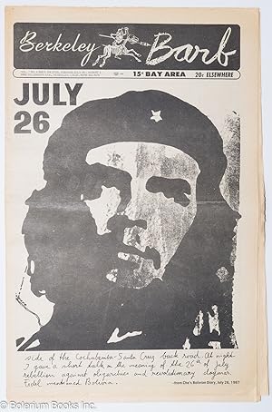 Image du vendeur pour Berkeley Barb: vol. 7, #4 (#154) July 26 - Aug. 1, 1968: July 26: Che! mis en vente par Bolerium Books Inc.