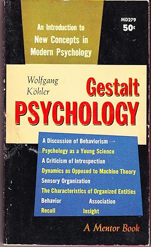 Immagine del venditore per Gestalt Psychology venduto da John Thompson