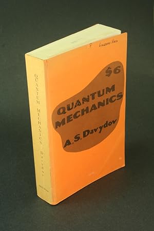 Bild des Verkufers fr Quantum mechanics. Translated from the Russian by Irene Verona Schensted zum Verkauf von Steven Wolfe Books