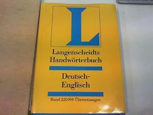 Langenscheidts Handwörterbuch ENGLISCH Teil 2 Deutsch / Englisch