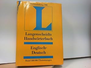 Langescheidts Handwörterbuch Englisch / Deutsch Neubearbeitung 1988 Teuil 1