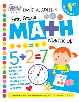 Image du vendeur pour David A. Adlers First Grade Math Workbook mis en vente par GreatBookPrices