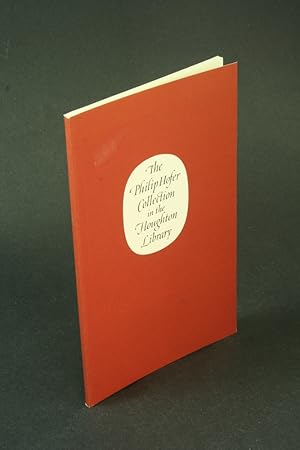 Seller image for Philip Hofer as a collector: a symposium in conjunction with the exhibition of the Philip Hofer bequest to the Department of Printing and Graphic Arts. for sale by Steven Wolfe Books