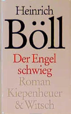 Seller image for Der Engel schwieg for sale by antiquariat rotschildt, Per Jendryschik