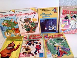 Konvolut bestehend aus 7 Bänden, zum Thema: Comics / Cartoons.