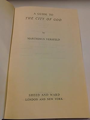 Image du vendeur pour A guide to The city of God mis en vente par WeBuyBooks