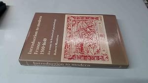 Seller image for Introduction to Modern France, 1500-1640: An Essay in Historical Psychology for sale by BoundlessBookstore