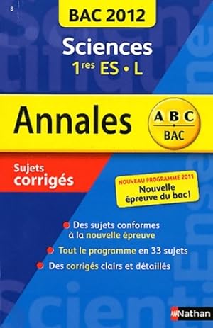 Sciences 1 res ES, L 2012 - Anna g Anquetil