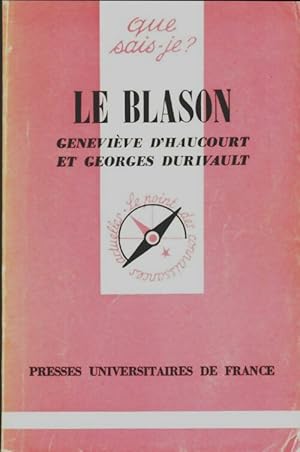 Image du vendeur pour Le blason - Genevi?ve D'Haucourt mis en vente par Book Hmisphres