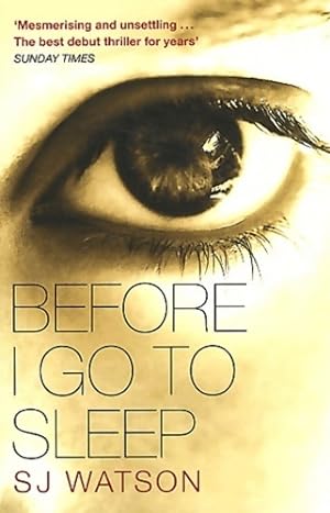Seller image for Before i go to sleep - S. J. Watson for sale by Book Hmisphres