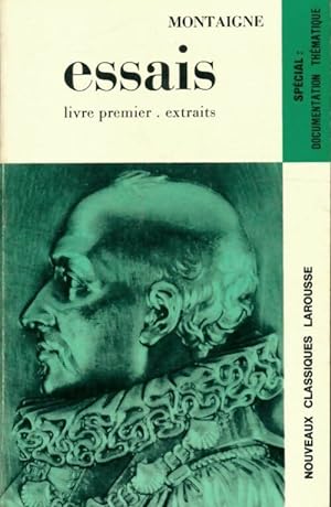 Image du vendeur pour Essais Tome I - Michel De Montaigne mis en vente par Book Hmisphres