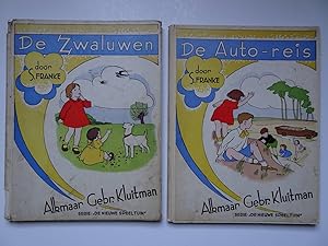 Bild des Verkufers fr De Zwaluwen/ De Auto-Reis. Serie: "De Nieuwe Speeltuin", II & III. 2 delen. zum Verkauf von Antiquariaat De Boekenbeurs