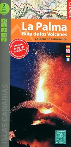 Bild des Verkufers fr La Palma 1:25 000 LZ 2022 - 2023 : Caldera de Taburiente. Ruta de los Volcanos GR 130 - GR 131 zum Verkauf von AHA-BUCH GmbH