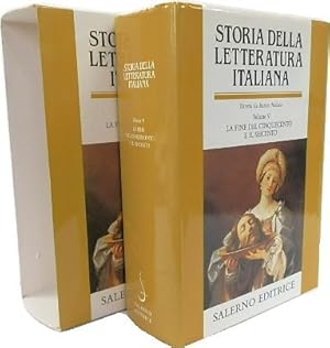 Bild des Verkufers fr Storia della letteratura italiana. Vol. 5: La fine del Cinquecento e il Seicento zum Verkauf von PsychoBabel & Skoob Books