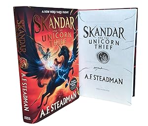 Seller image for Skandar and the Unicorn Thief (Signed First Edition) for sale by BookMail