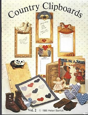 Bild des Verkufers fr Country Clipboard Vol 2 Painting Craft Book zum Verkauf von Vada's Book Store