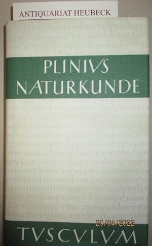 Naturkunde Bücher IX. Naturalis Historiae Libri XXXVII. Zoologie: Wassertiere. Lateinisch - deuts...