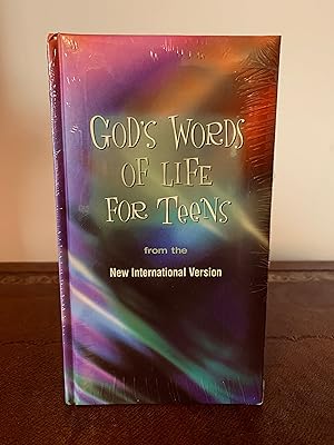 Seller image for God's Words of Life For Teens: From the New International Version [STILL IN ORIGINAL SHRINKWRAP] for sale by Vero Beach Books