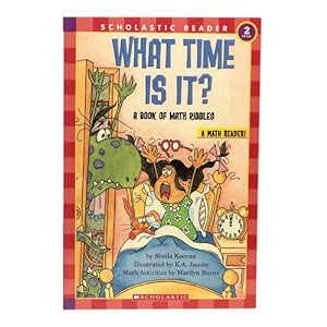Imagen del vendedor de WHAT TIME IS IT? A BOOK OF MATH a la venta por Reliant Bookstore
