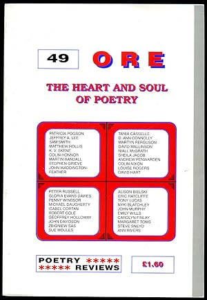Seller image for Ore | Poetry Magazine No. 49 | The Heart and Soul of Poetry | + Note From Eric Ratcliffe for sale by Little Stour Books PBFA Member