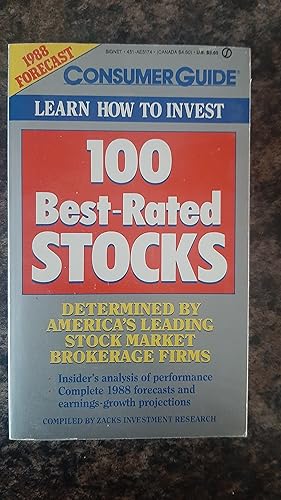 Seller image for 100 Best-Rated Stocks (1988 Forecast) for sale by Darby Jones