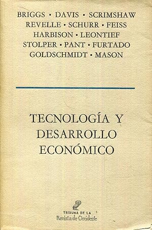 Seller image for Tecnologa y desarrollo econmico for sale by Rincn de Lectura