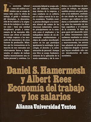 Image du vendeur pour Economa del trabajo y los salarios mis en vente par Rincn de Lectura