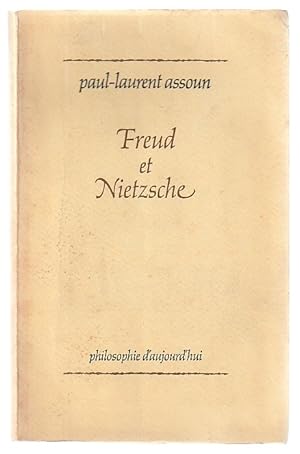 Image du vendeur pour Freud et Nietzsche, mis en vente par L'Odeur du Book