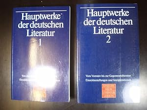 Bild des Verkufers fr Hauptwerke der deutschen Literatur zum Verkauf von Buchfink Das fahrende Antiquariat