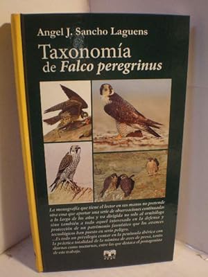 Taxonomía de Falco peregrinus