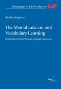 Seller image for The Mental Lexicon and Vocabulary Learning for sale by moluna