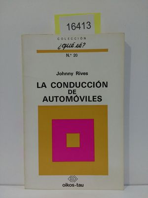 Imagen del vendedor de LA CONDUCCIN DE AUTOMVILES a la venta por Librera Circus