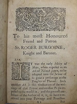 Origines Sacrae, Or a Rational Account of the Grounds of Christian Faith, as to the Truth and Div...