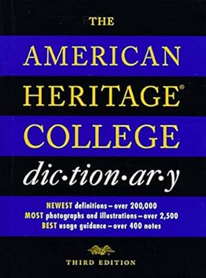 Image du vendeur pour The American Heritage College Dictionary mis en vente par Reliant Bookstore