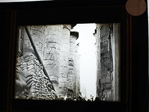 Magic Lantern Slide: TEMPLE AT KARNAK, Egypt