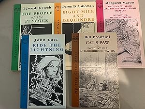 Seller image for The People of the Peacock; Eight mile and Dequindre; Lietenant Harald and the Treasure Island Treasurel; Cat's paw; Ride the Lightening for sale by All-Ways Fiction