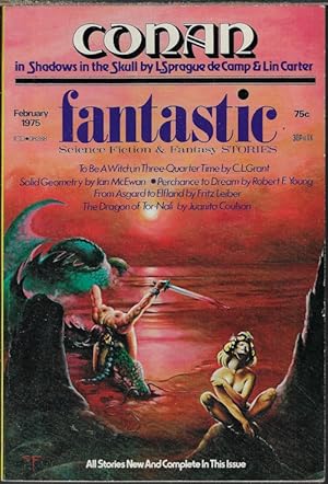 Bild des Verkufers fr FANTASTIC Stories: February, Feb. 1975 zum Verkauf von Books from the Crypt