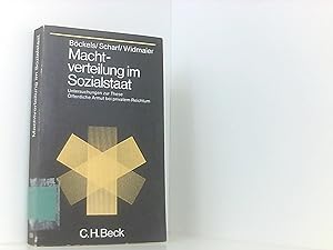 Seller image for Machtverteilung im Sozialstaat for sale by Book Broker